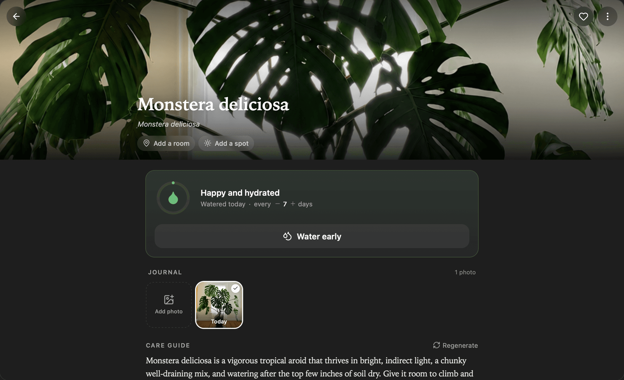 Plants screenshot